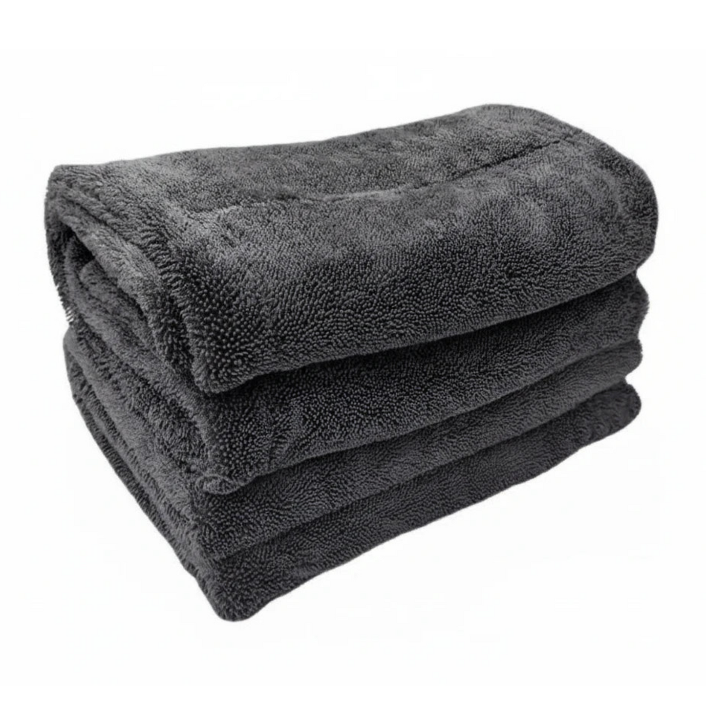 【プロ仕様】愛車を優しく守る プレミアムマイクロファイバー・ドライングタオル (40x60cm)