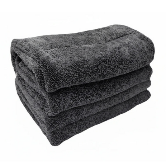 【プロ仕様】愛車を優しく守る プレミアムマイクロファイバー・ドライングタオル (40x60cm)